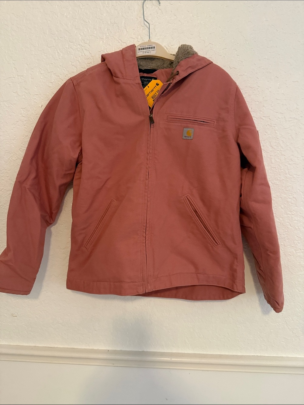 Carhartt Duck washed duck sherpa lined jacket size M